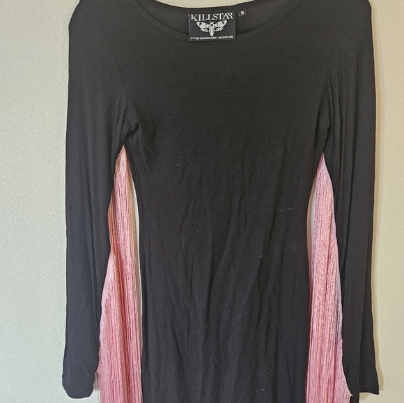 Killstar Fringe Mini Dress Small - Picture 4 of 5